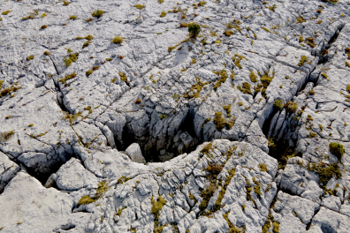 Lapiaz - Parmelan (vue aérienne)